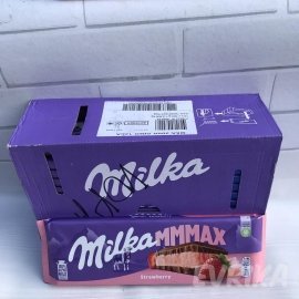 Шоколад Milka Полуниця 300 гр