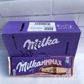 Шоколад Milka Полуниця Чізкейк 300 гр