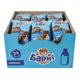Бисквит Барни Молоко 24 шт