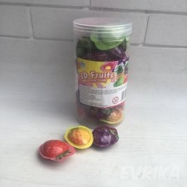 Жевательная Конфета 3-D Fruits