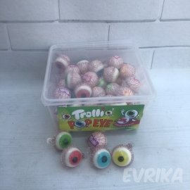 Желейная конфета Trolli Глаза Банка 60 шт