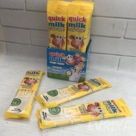 Молочная Трубочка Quick Milk Банан 20 шт