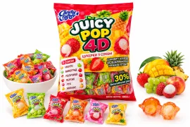 Желе Juice Pop 4D 30 % Соку 6 Вкусов 1 кг