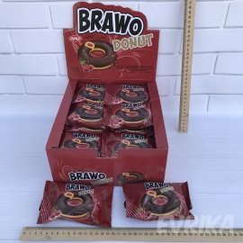 Кекс Brawo Donut Вишня 24 шт