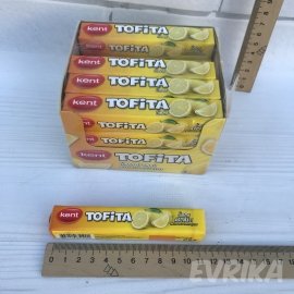 Жувальна цукерка Tofita Лимон 20 шт