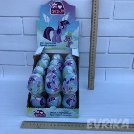 Яйцо шоколадное Pony 24 шт