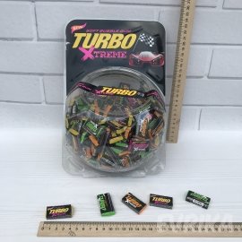 Жевательная Резинка Turbo Xtreme Банка 300 шт