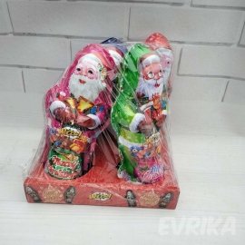 Фигурка Новогодняя Санта Свет 60 гр 4 шт