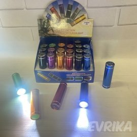 Фонарик Металл Led 24 шт