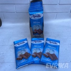 Шоколадка Alpinella Молоко 100 гр 21 шт