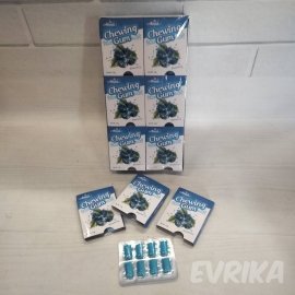 Жувальна Гумка Chewing Gum Чорниця 30 шт