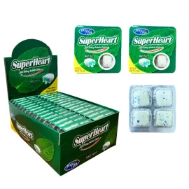 Жевательная Резинка с джемом Super Heart 30 шт