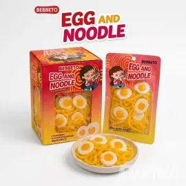 Желейна Цукерка Egg and Noddle Peach 80 гр 20 шт