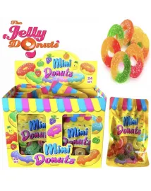 Желейная конфета Mini Donuts Срок 25.12.26 24 шт