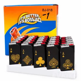 Зажигалки Турбо Металл Jet 018 2 50 шт