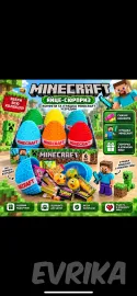 Яйцо Игрушка 3D Майнкрат 6 шт