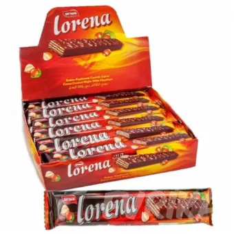 Вафли Lorena Орех 24 шт