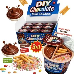 Бисквитные Палочки Diy Chocolate 3в1 24 шт