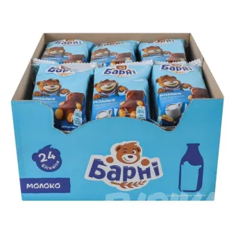 Бисквит Барни Молоко 24 шт