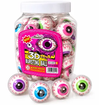 Желейная Конфета Джемом Eye 3D 60 шт