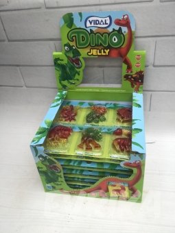 Желейная конфета Vidal Dino Jelly 66 шт