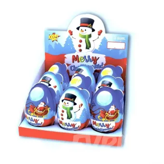 Яйцо Сюрприз Merry Christmas 9 шт