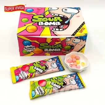 Жевательная Конфета Sour Bomb Wonder 30 шт