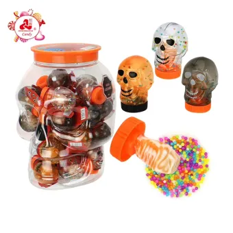 Леденец + Драже Кристалл Skull 2in1 30 шт