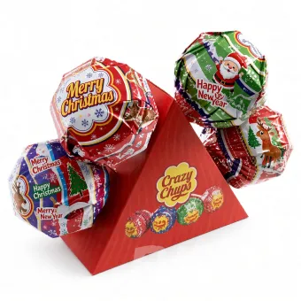 Новорічний Chups 40г 4 шт