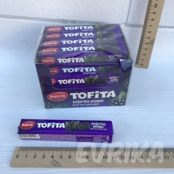 Жевательная конфета Tofita Ежевика 20 шт