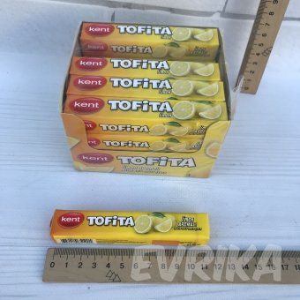 Жувальна цукерка Tofita Лимон 20 шт