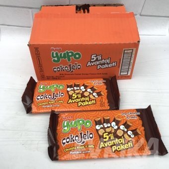 Желейная Шоколадка Yupo Апельсин 18 шт
