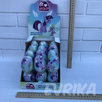 Яйце шоколадне Pony 24 шт