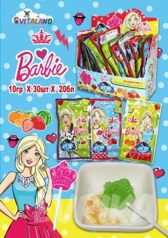 Льодяник Barbie Корона 30 шт