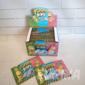 Льодяник із Цукром Funny Dips 30 шт