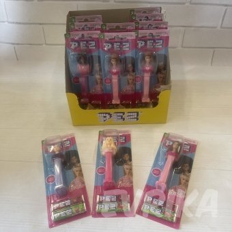 Конфетница-игрушка Pez Барби 12 шт