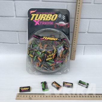 Жевательная Резинка Turbo Xtreme Банка 300 шт