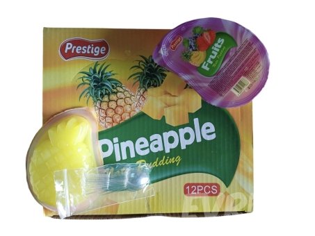 Желе Пудінг Mega Pineapple 68 гр 12 шт