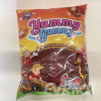 Желейная конфета Yummy Gummy Косточки 1 кг