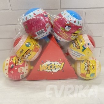 Чупс Новорічний Pops 50 гр Нг 6 шт