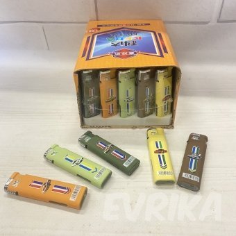 Зажигалки Турбо Металл Машины A 26 50 шт