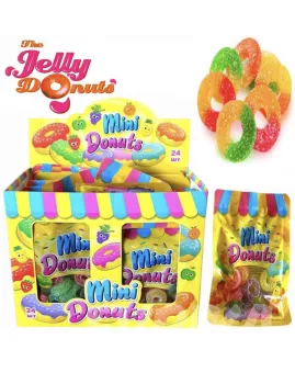 Желейная конфета Mini Donuts Срок 25.12.26 24 шт