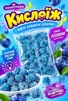Желейная Конфета Кислоїж Лохина 1 кг