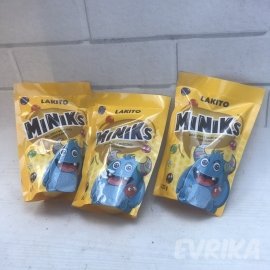 Шоколадні горіхи Miniks 125 гр 24 шт