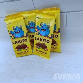 Шоколадка з Драже Lakito 100 гр 18 шт