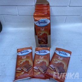 Шоколадка Alpinella Карамель 100 гр 19 шт