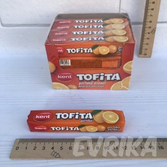 Жувальна цукерка Tofita Апельсин 20 шт