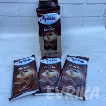 Шоколадка Alpinella Шоколад 100 гр 21 шт